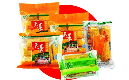 甜玉米，水果玉米包裝袋