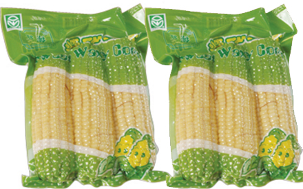 甜玉米，水果玉米包裝袋圖片